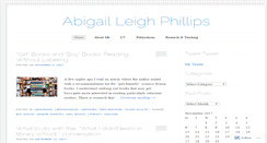 Desktop Screenshot of abigailleighphillips.com